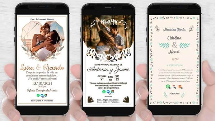 ✨ Invitaciones con alma: Diseños digitales que cuentan tu historia de amor
