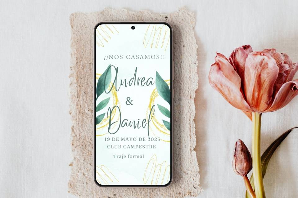 Invitaciones Digitales Personalizadas para Bodas