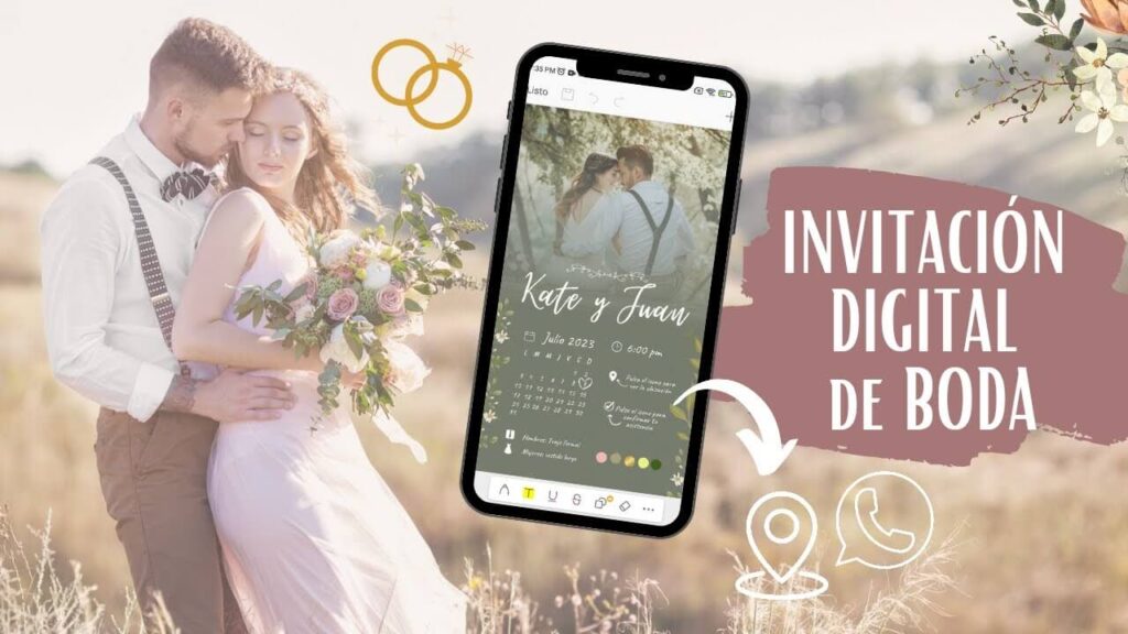 Invitaciones digitales con propósito: elegancia y conciencia para bodas modernas
